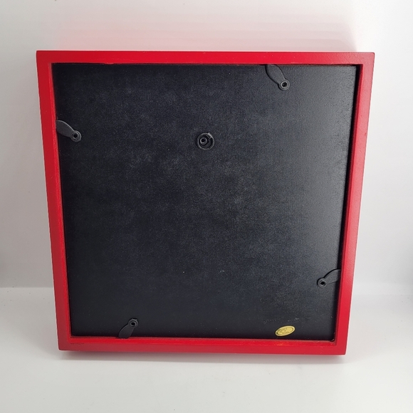 GINGERBREAD HOLIDAY FRIENDS SHADOWBOX PICTURE FRAME w/ CANDY TREES & FLOWERS - Picture 2 of 11